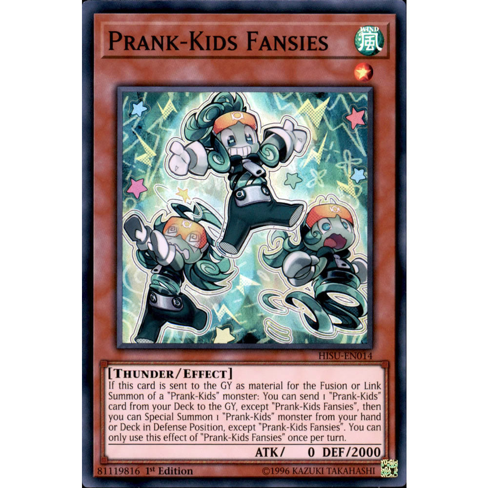 Prank-Kids Fansies HISU-EN014 Yu-Gi-Oh! Card from the Hidden Summoners Set