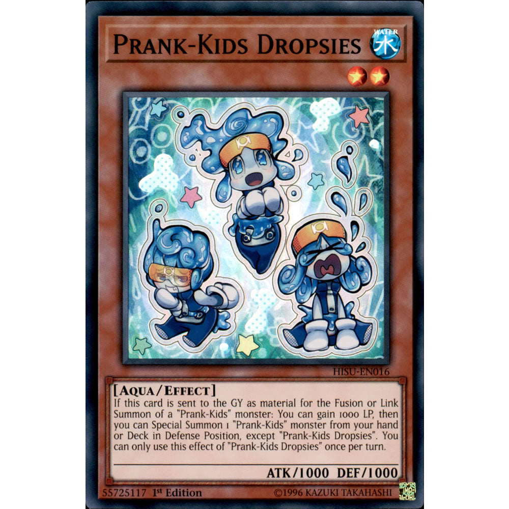 Prank-Kids Dropsies HISU-EN016 Yu-Gi-Oh! Card from the Hidden Summoners Set