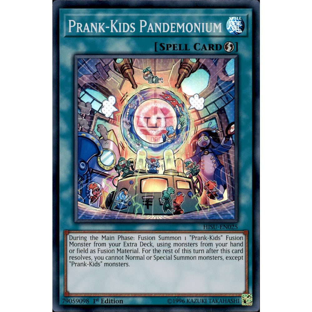 Prank-Kids Pandemonium HISU-EN025 Yu-Gi-Oh! Card from the Hidden Summoners Set