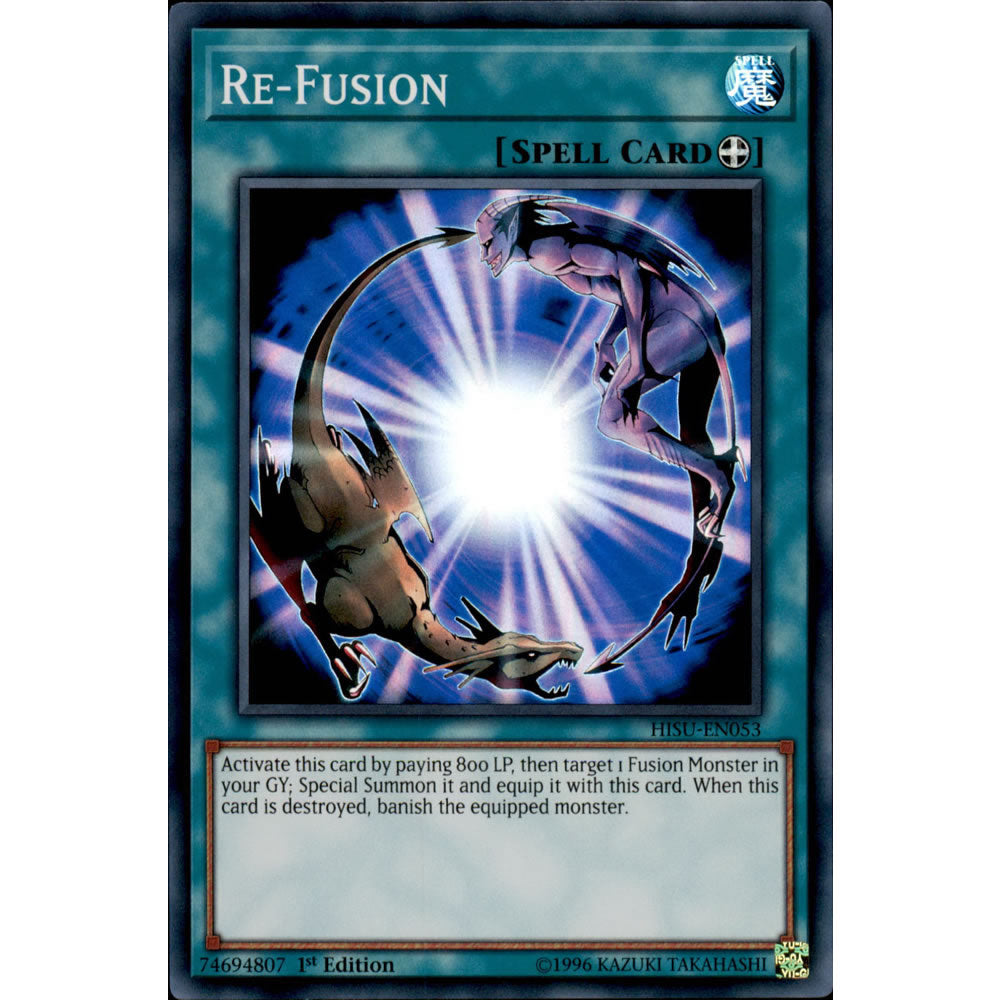 Re-Fusion HISU-EN053 Yu-Gi-Oh! Card from the Hidden Summoners Set