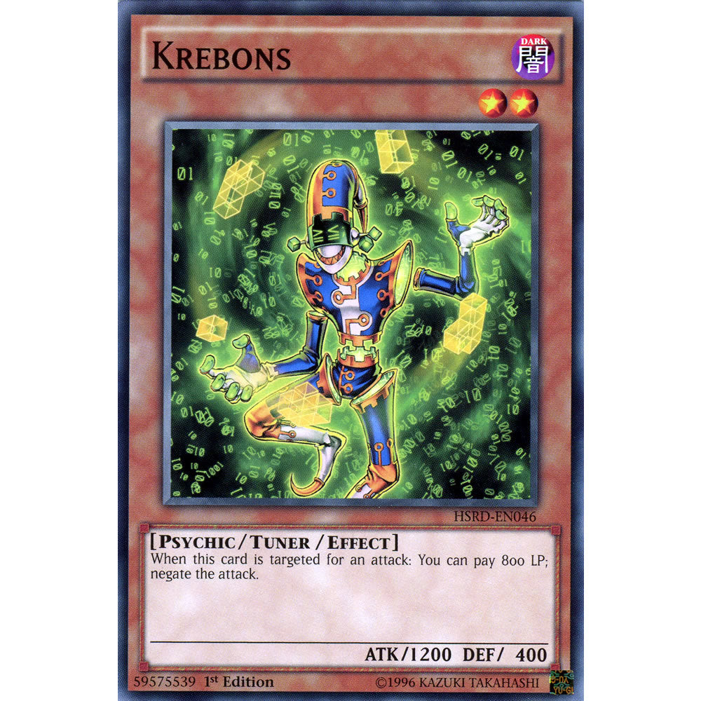 Krebons HSRD-EN046 Yu-Gi-Oh! Card from the High-Speed Riders Set