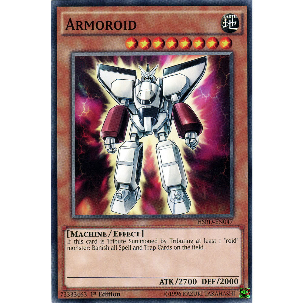 Armoroid HSRD-EN047 Yu-Gi-Oh! Card from the High-Speed Riders Set