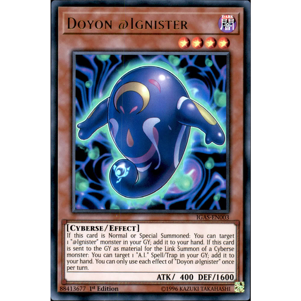 Doyon @Ignister IGAS-EN003 Yu-Gi-Oh! Card from the Ignition Assault Set