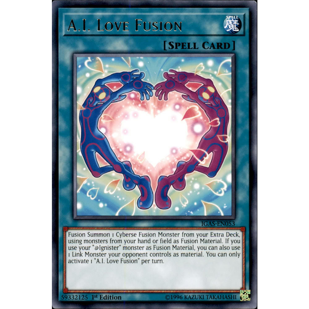 A.I.Love Yousion IGAS-EN053 Yu-Gi-Oh! Card from the Ignition Assault Set