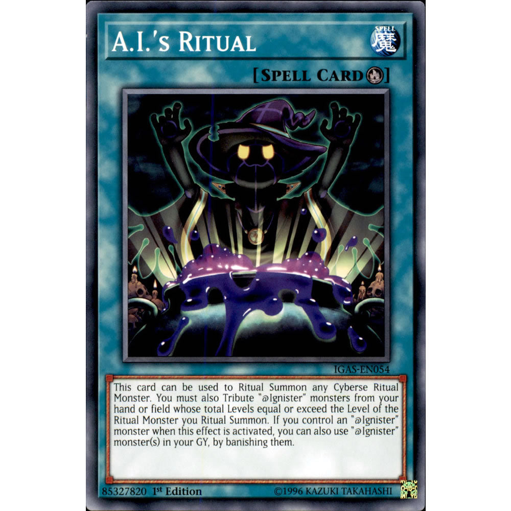 A.I.'s Ritual IGAS-EN054 Yu-Gi-Oh! Card from the Ignition Assault Set