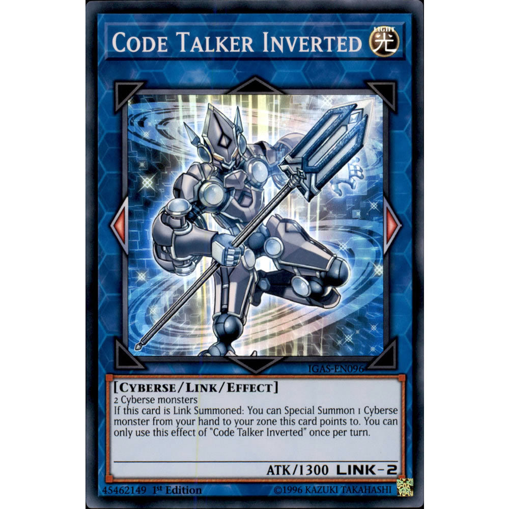 Code Talker Inverted IGAS-EN096 Yu-Gi-Oh! Card from the Ignition Assault Set