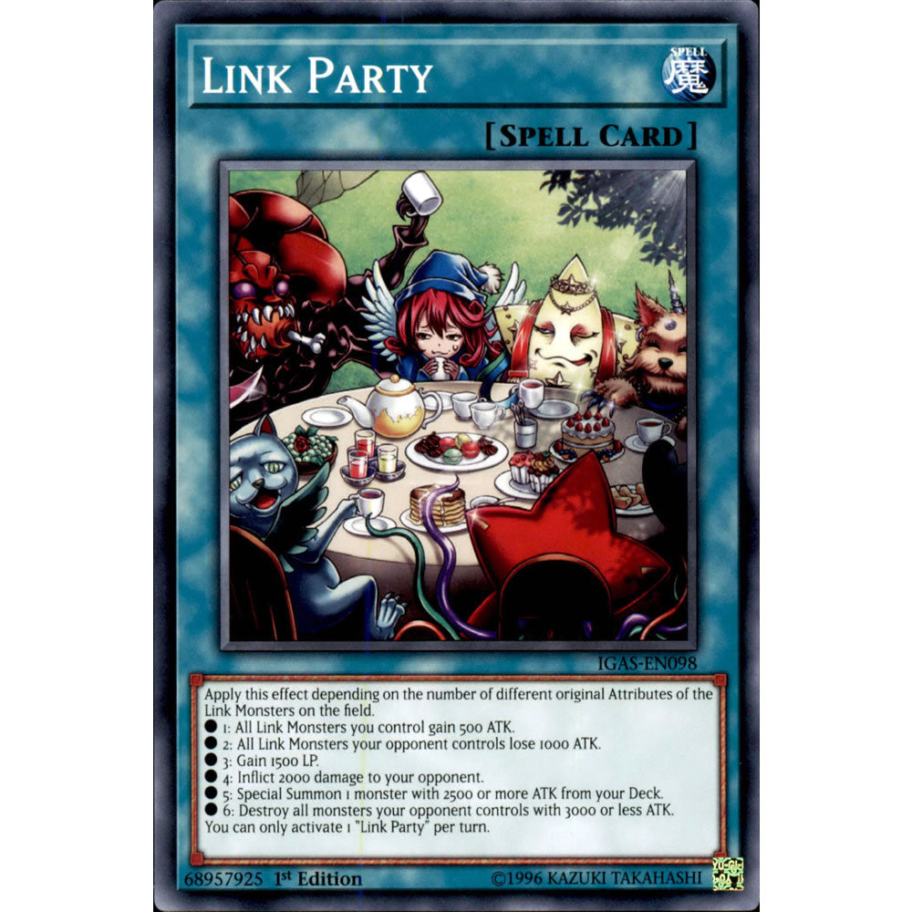 Link Party IGAS-EN098 Yu-Gi-Oh! Card from the Ignition Assault Set