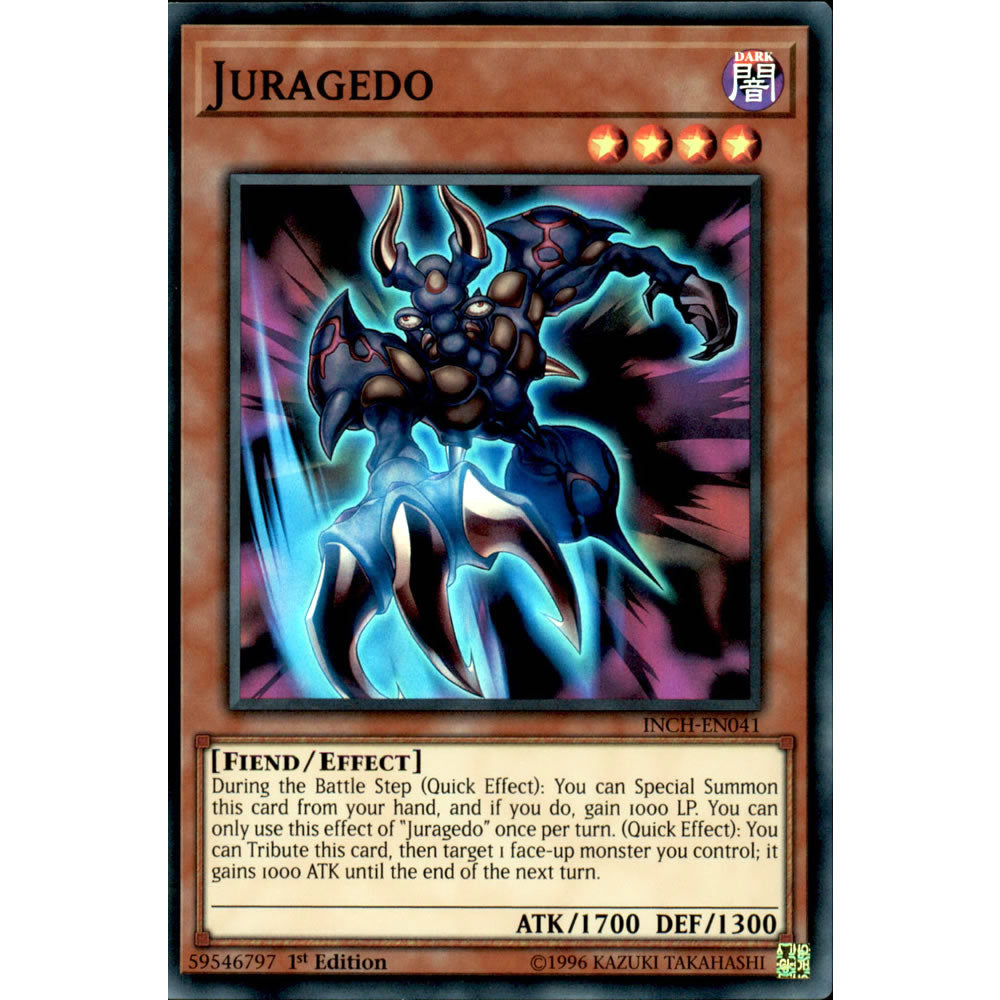 Juragedo INCH-EN041 Yu-Gi-Oh! Card from the The Infinity Chasers Set