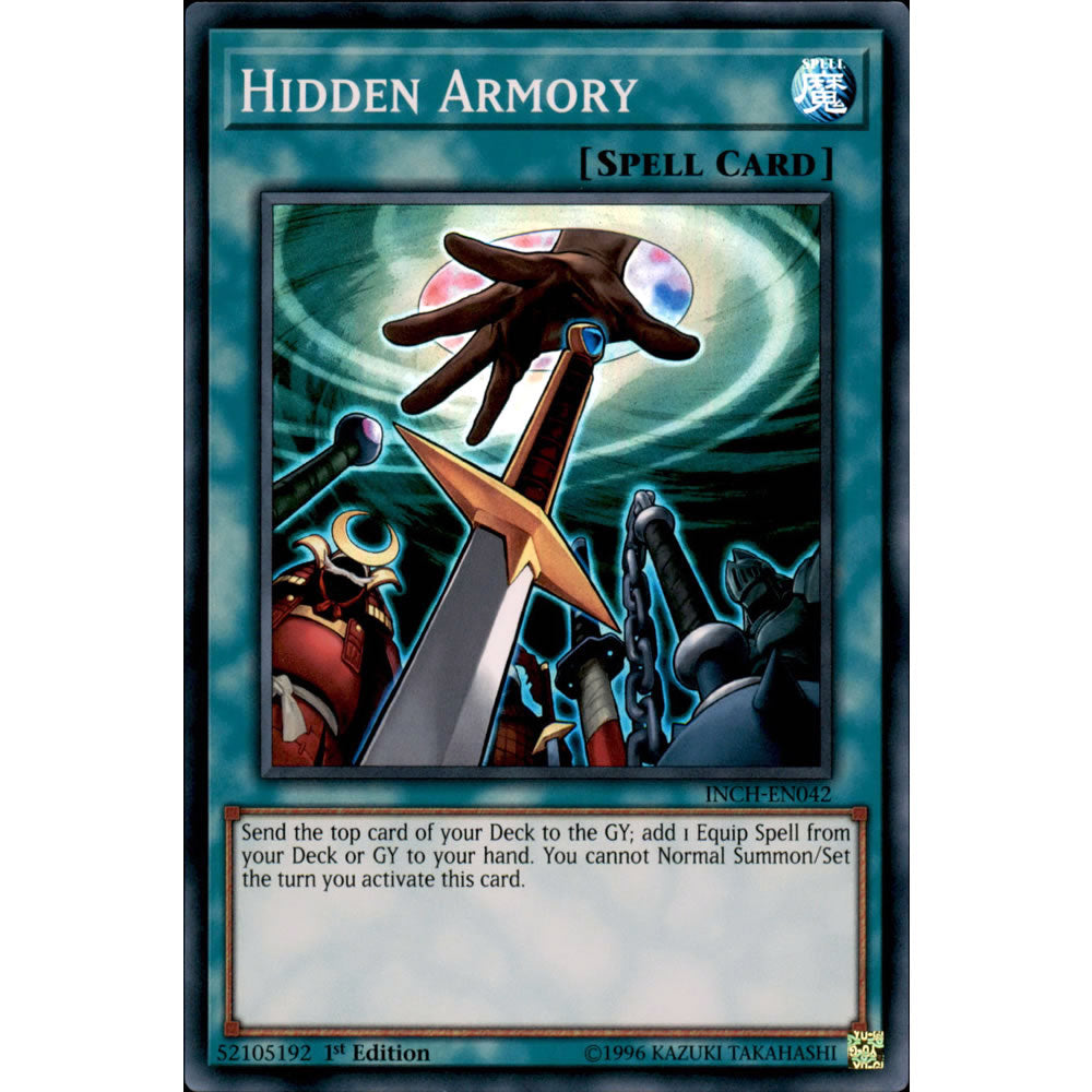 Hidden Armory INCH-EN042 Yu-Gi-Oh! Card from the The Infinity Chasers Set