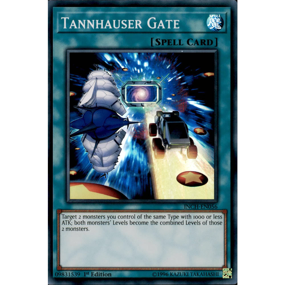 Tannhauser Gate INCH-EN056 Yu-Gi-Oh! Card from the The Infinity Chasers Set