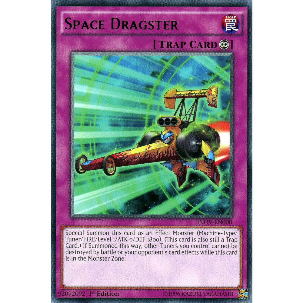 Space Dragster INOV-EN000 Yu-Gi-Oh! Card from the Invasion: Vengeance Set
