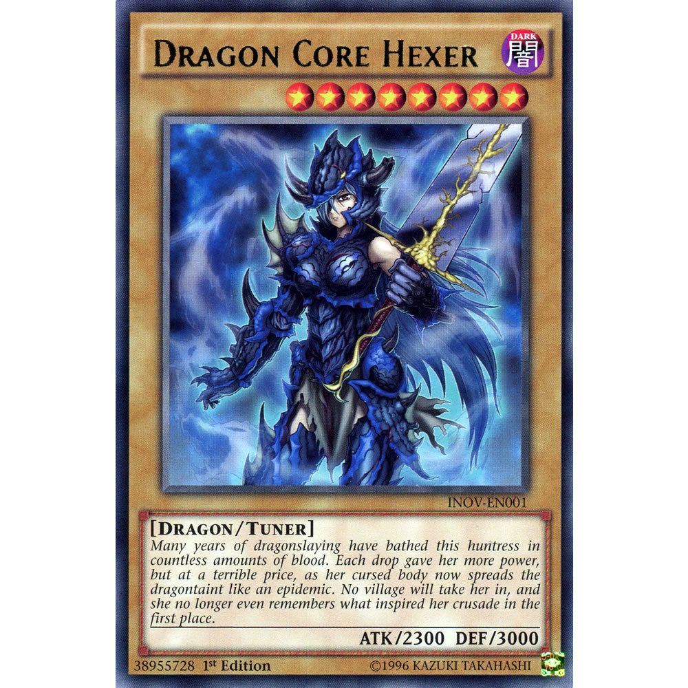 Dragon Core Hexer INOV-EN001 Yu-Gi-Oh! Card from the Invasion: Vengeance Set