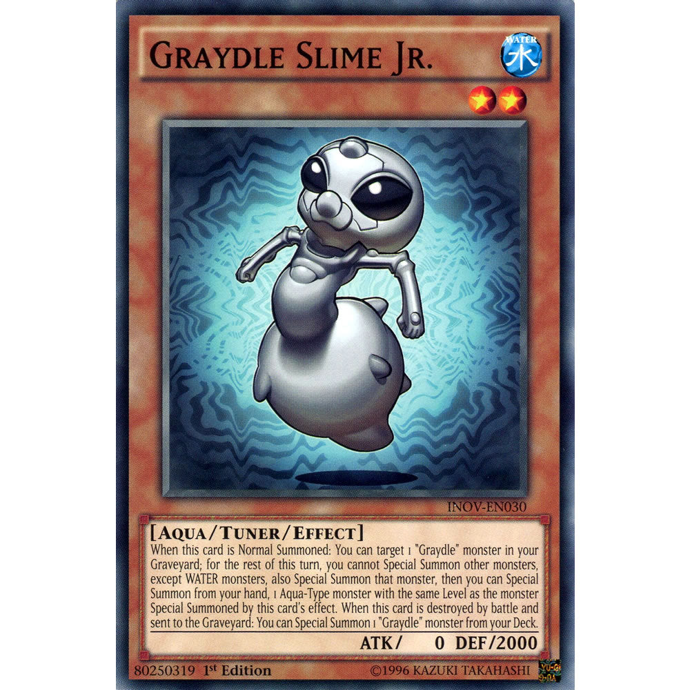 Graydle Slime Jr. INOV-EN030 Yu-Gi-Oh! Card from the Invasion: Vengeance Set
