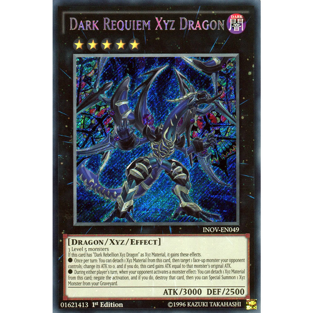 Dark Requiem Xyz Dragon INOV-EN049 Yu-Gi-Oh! Card from the Invasion: Vengeance Set