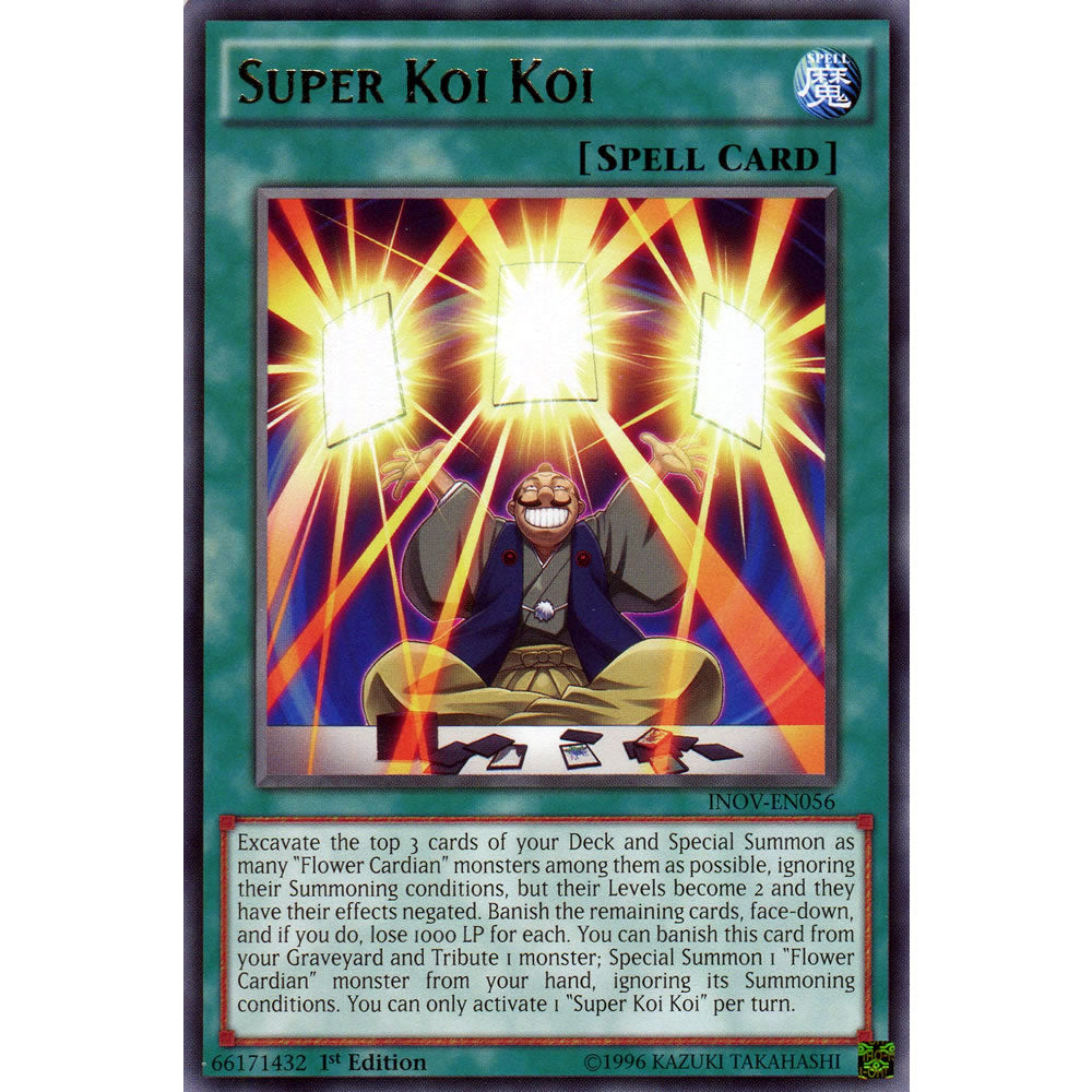 Super Koi Koi INOV-EN056 Yu-Gi-Oh! Card from the Invasion: Vengeance Set