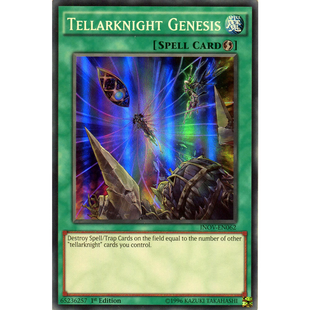 Tellarknight Genesis INOV-EN062 Yu-Gi-Oh! Card from the Invasion: Vengeance Set