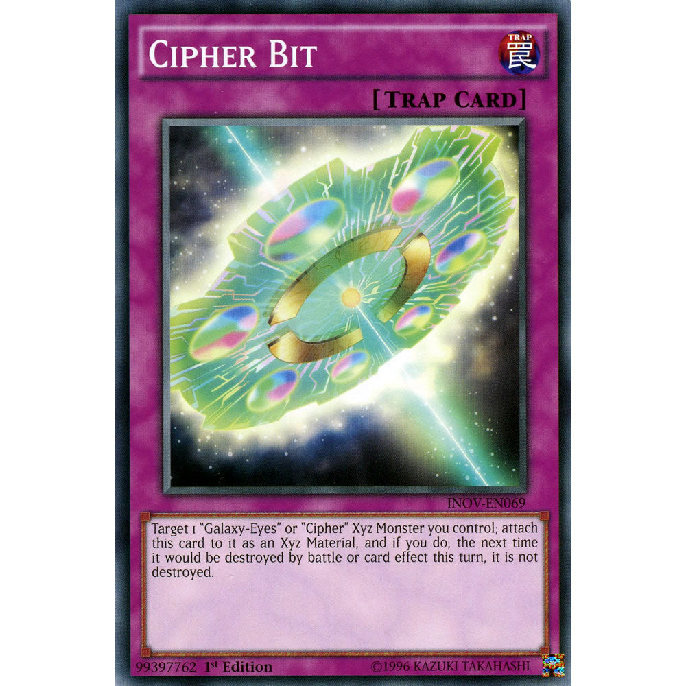 Cipher Bit INOV-EN069 Yu-Gi-Oh! Card from the Invasion: Vengeance Set