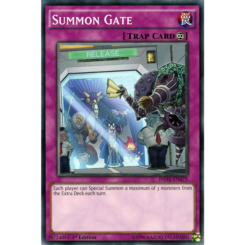 Summon Gate INOV-EN079 Yu-Gi-Oh! Card from the Invasion: Vengeance Set