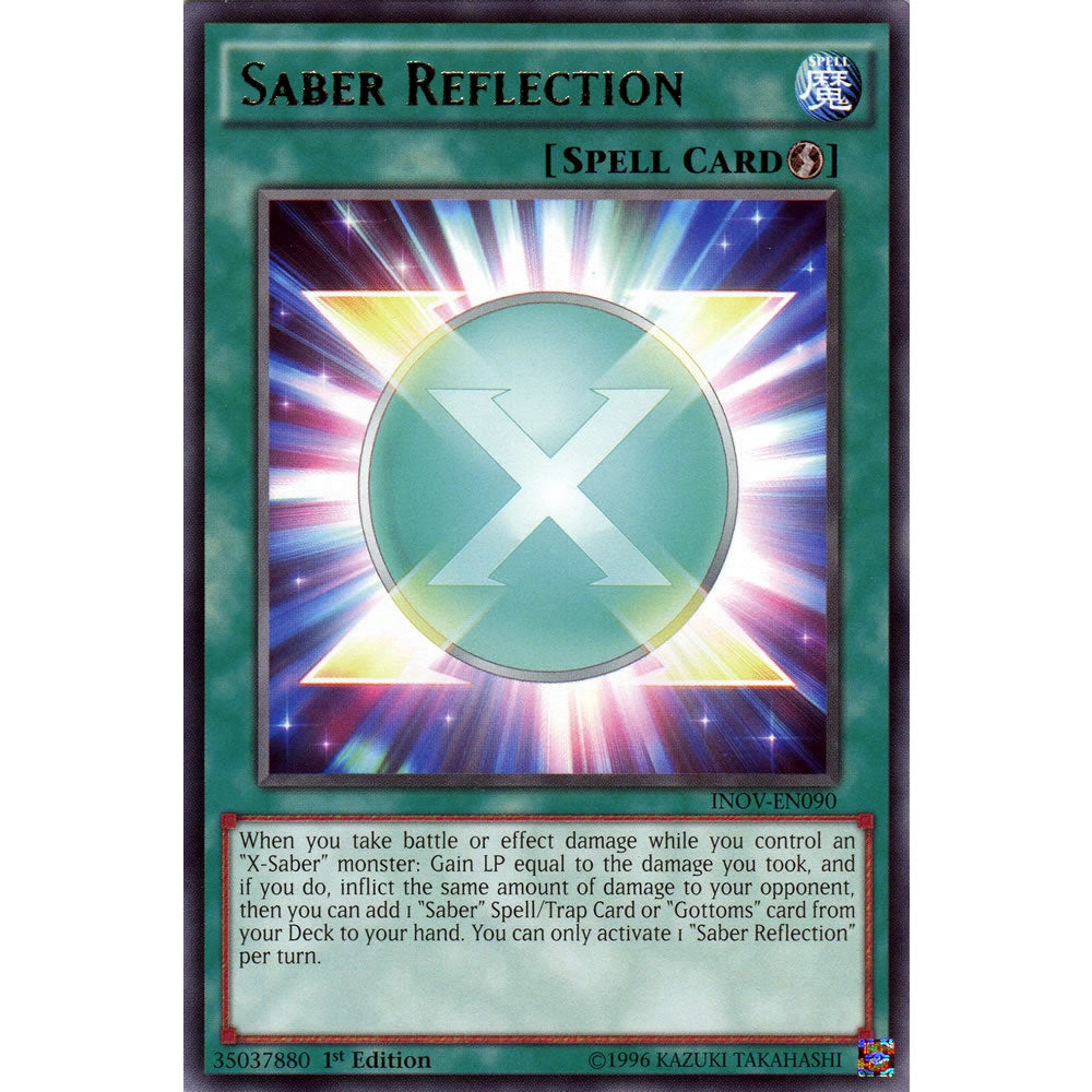 Saber Reflection INOV-EN090 Yu-Gi-Oh! Card from the Invasion: Vengeance Set