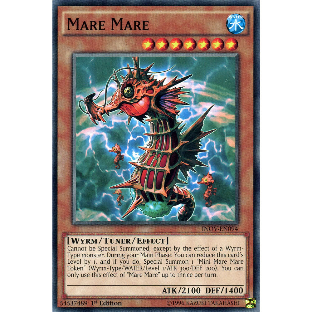 Mare Mare INOV-EN094 Yu-Gi-Oh! Card from the Invasion: Vengeance Set