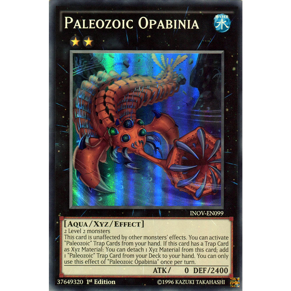Paleozoic Opabinia INOV-EN099 Yu-Gi-Oh! Card from the Invasion: Vengeance Set