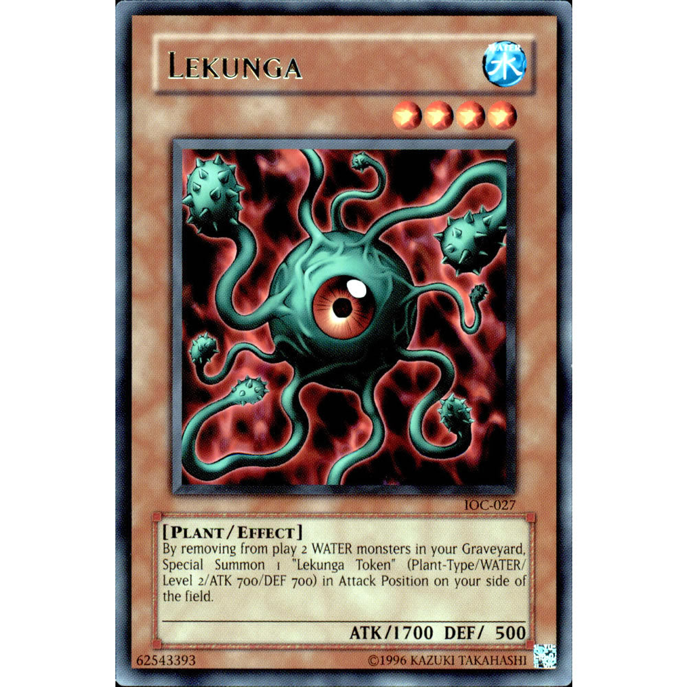 Lekunga IOC-027 Yu-Gi-Oh! Card from the Invasion of Chaos Set