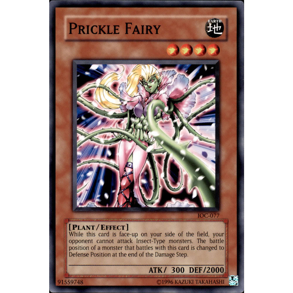 Prickle Fairy IOC-077 Yu-Gi-Oh! Card from the Invasion of Chaos Set