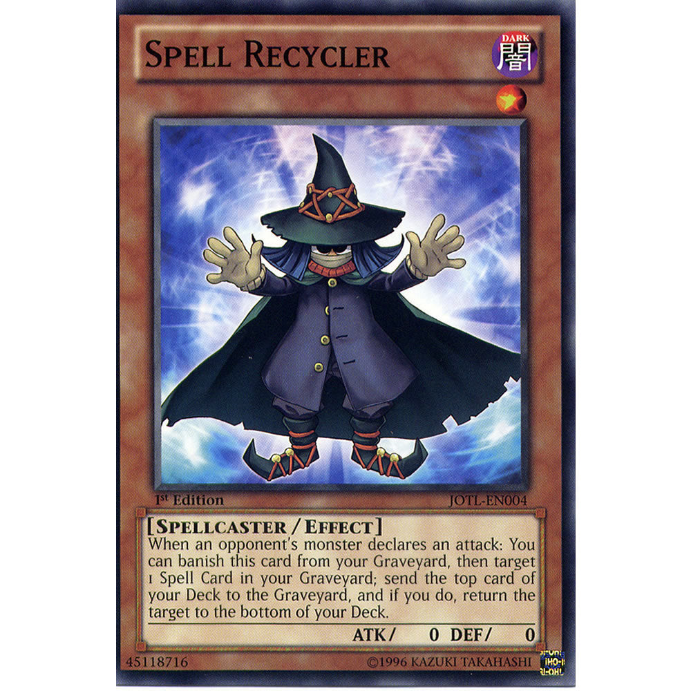 Spell Recycler JOTL-EN004 Yu-Gi-Oh! Card from the Judgment of the Light Set