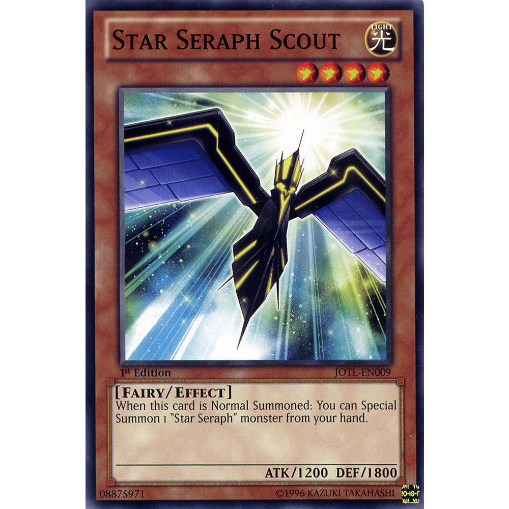 Star Seraph Scout JOTL-EN009 Yu-Gi-Oh! Card from the Judgment of the Light Set