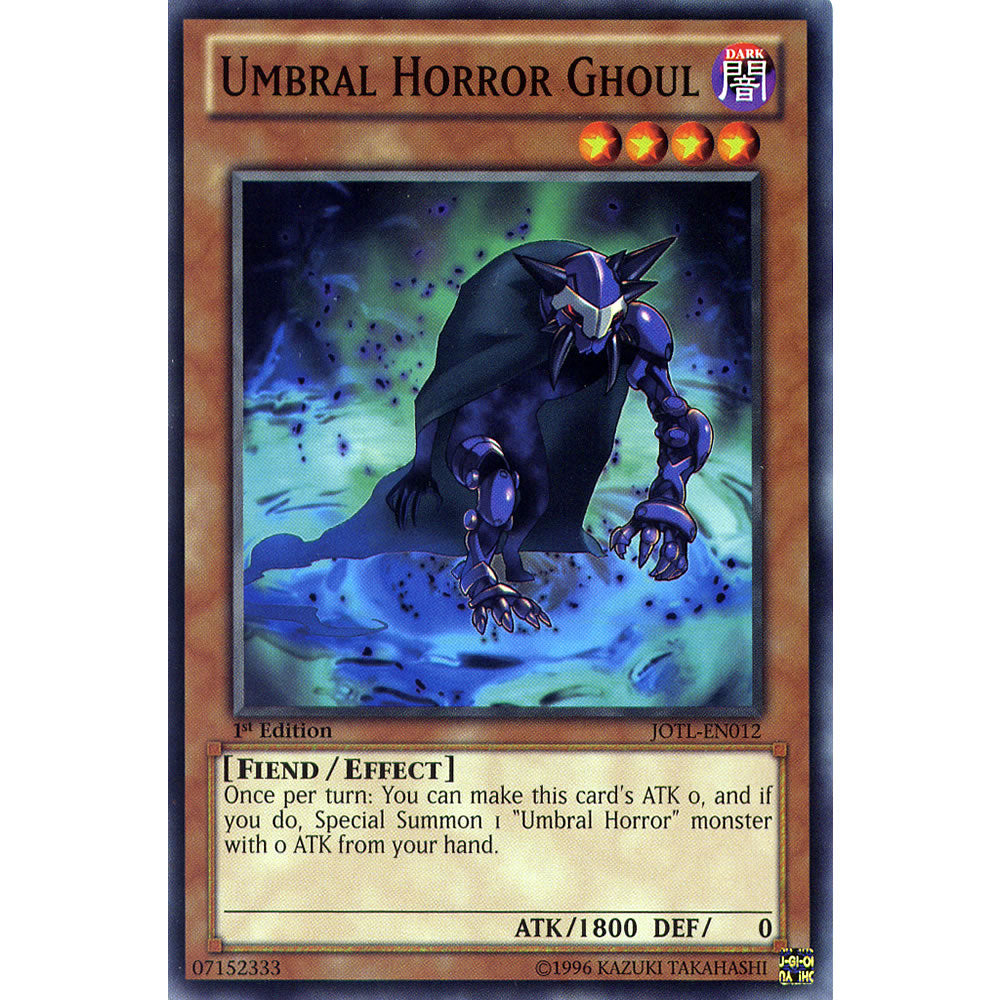 Umbral Horror Ghoul JOTL-EN012 Yu-Gi-Oh! Card from the Judgment of the Light Set