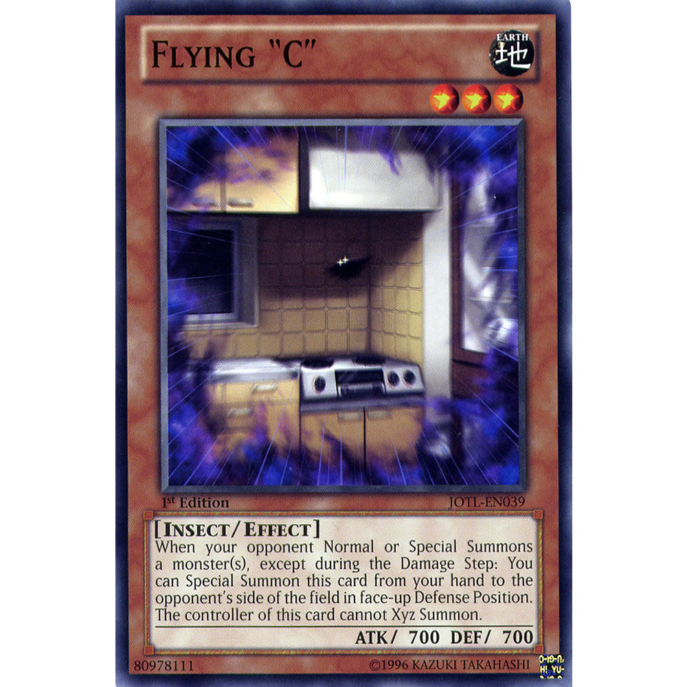 Flying "C" JOTL-EN039 Yu-Gi-Oh! Card from the Judgment of the Light Set