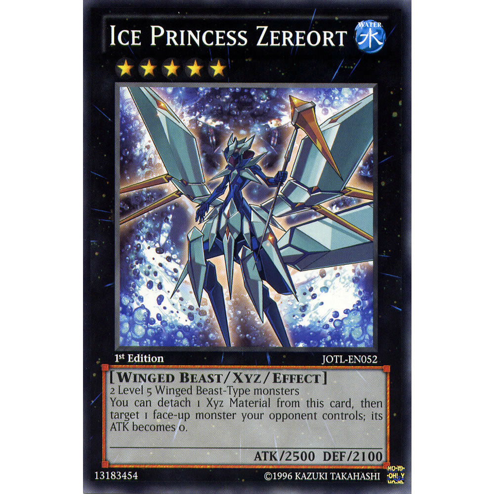 Ice Princess Zereort JOTL-EN052 Yu-Gi-Oh! Card from the Judgment of the Light Set
