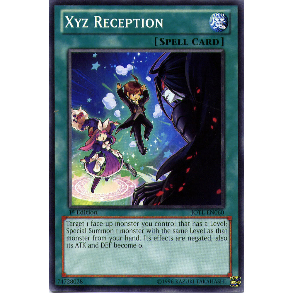 Xyz Reception JOTL-EN060 Yu-Gi-Oh! Card from the Judgment of the Light Set