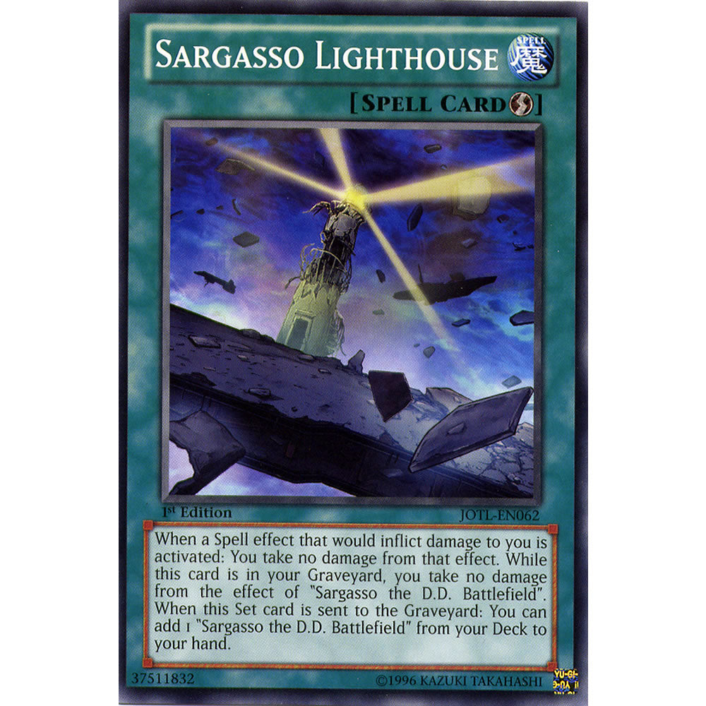 Sargasso Lighthouse JOTL-EN062 Yu-Gi-Oh! Card from the Judgment of the Light Set