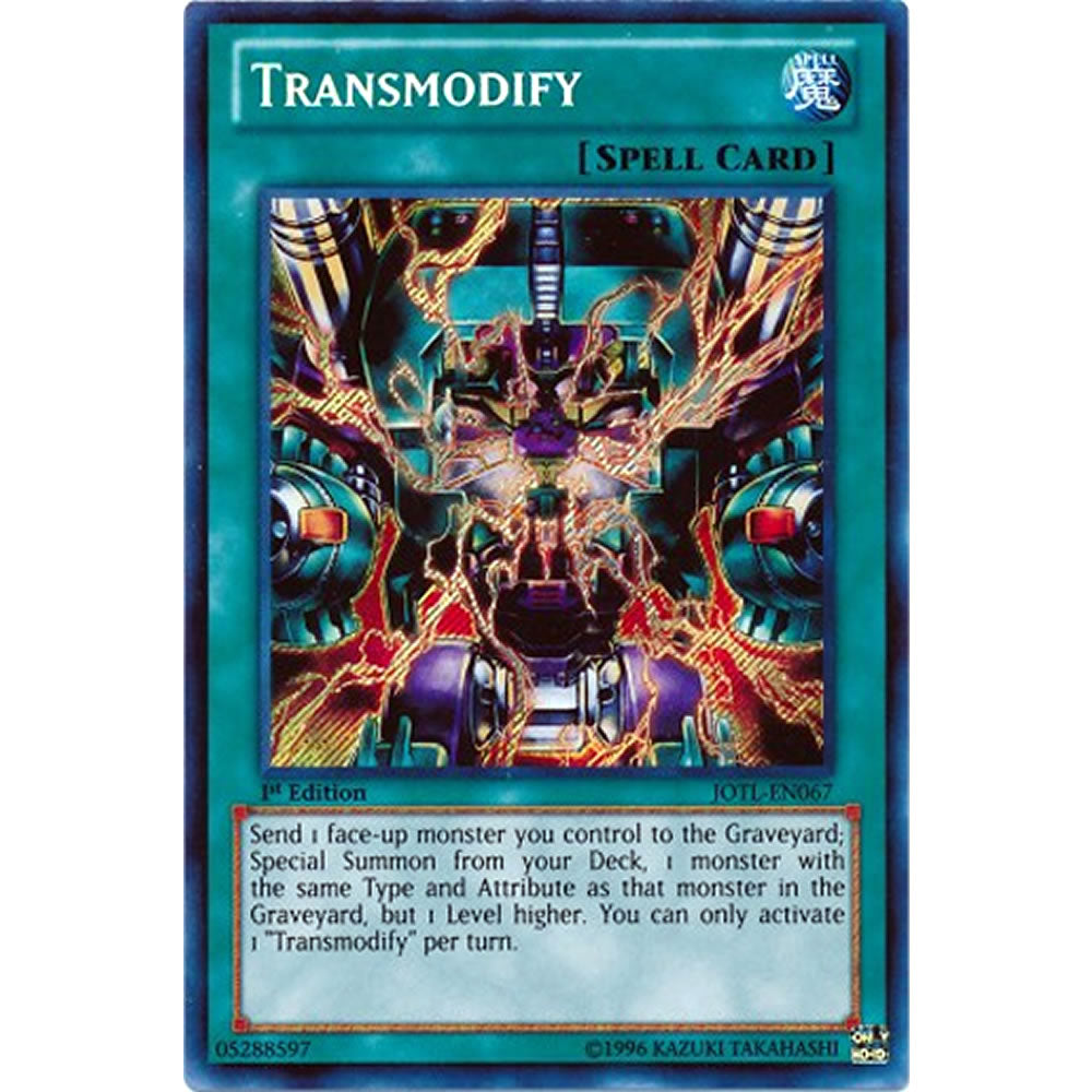 Transmodify JOTL-EN067 Yu-Gi-Oh! Card from the Judgment of the Light Set