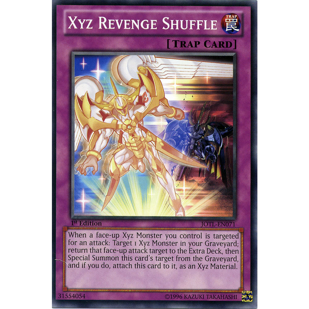 Xyz Revenge Shuffle JOTL-EN071 Yu-Gi-Oh! Card from the Judgment of the Light Set