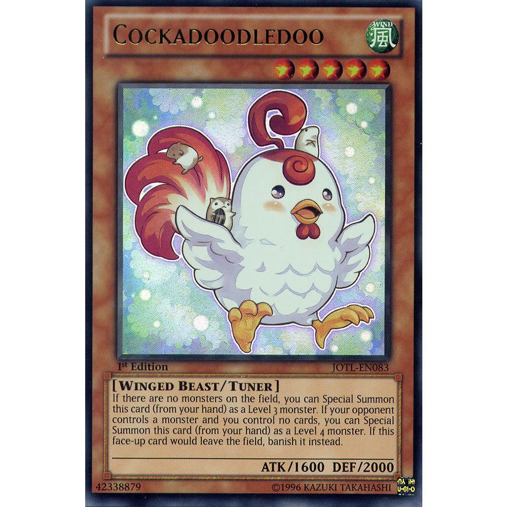 Cockadoodledoo JOTL-EN083 Yu-Gi-Oh! Card from the Judgment of the Light Set