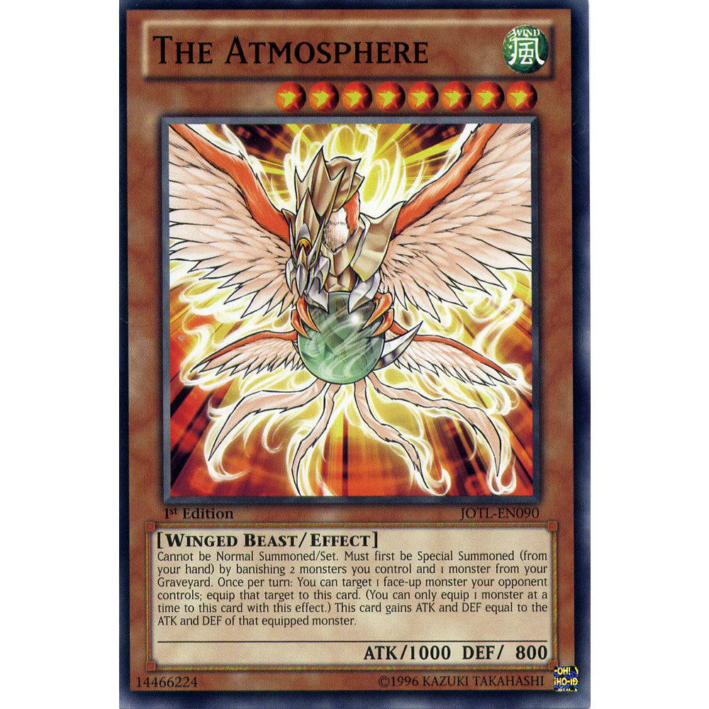 The Atmosphere JOTL-EN090 Yu-Gi-Oh! Card from the Judgment of the Light Set