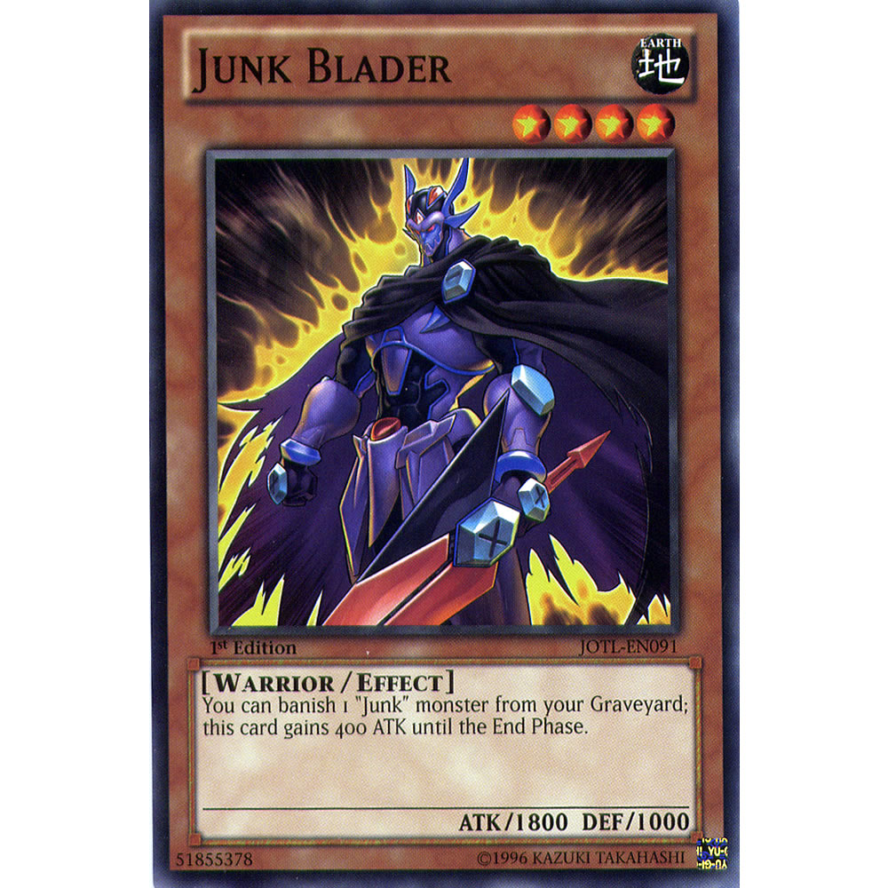 Junk Blader JOTL-EN091 Yu-Gi-Oh! Card from the Judgment of the Light Set
