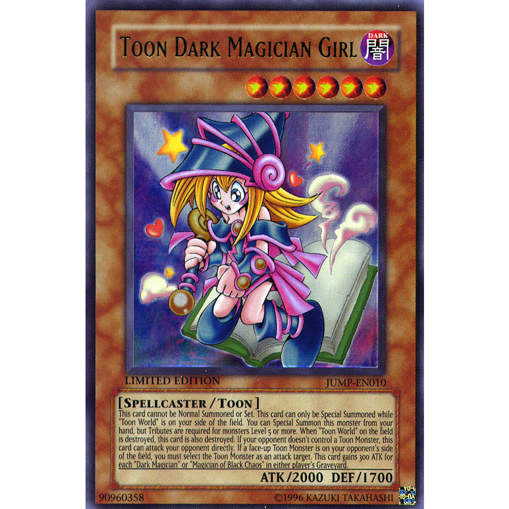 Toon Dark Magician Girl JUMP-EN010 Yu-Gi-Oh! Card from the Shonen Jump Set