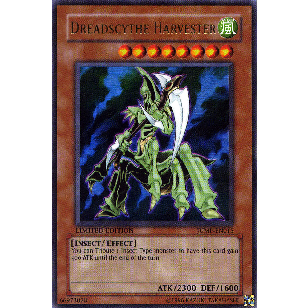 Dreadscythe Harvester JUMP-EN015 Yu-Gi-Oh! Card from the Shonen Jump Set