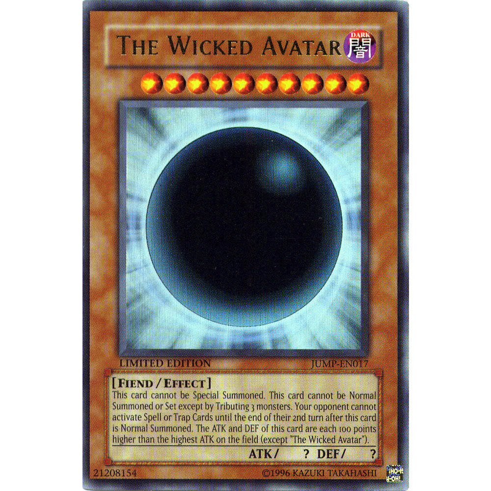 The Wicked Avatar JUMP-EN017 Yu-Gi-Oh! Card - Deckboosters