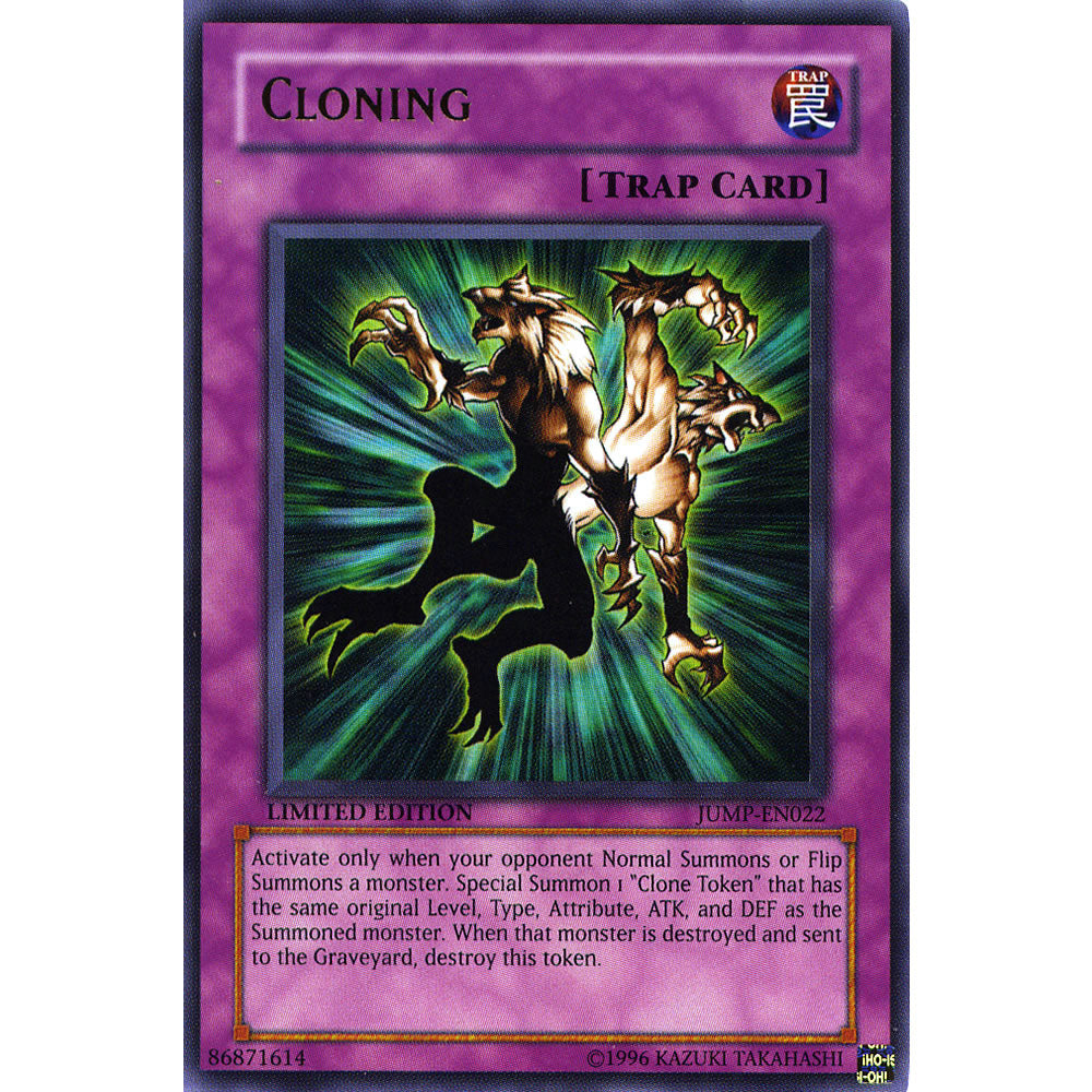 Cloning JUMP-EN022 Yu-Gi-Oh! Card from the Shonen Jump Set