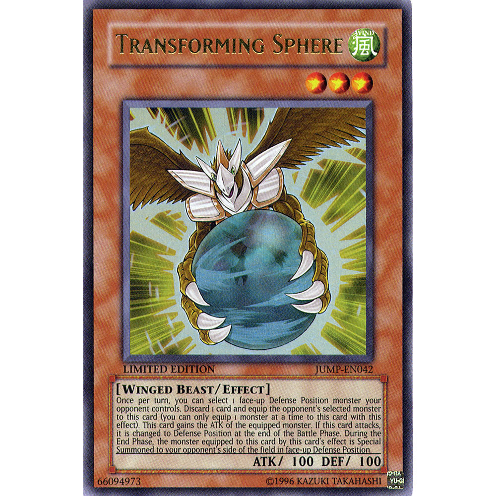 Transforming Sphere JUMP-EN042 Yu-Gi-Oh! Card from the Shonen Jump Set