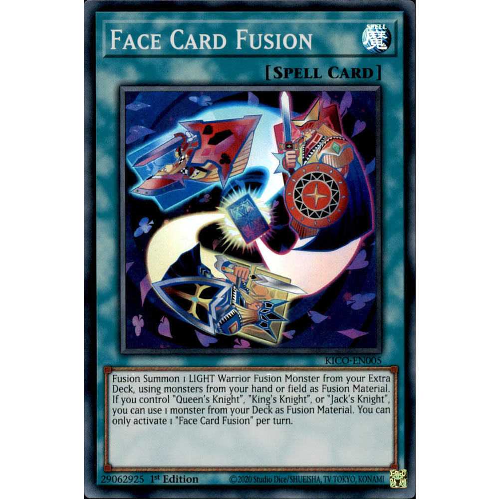 Face Card Fusion KICO-EN005 Yu-Gi-Oh! Card from the King's Court Set