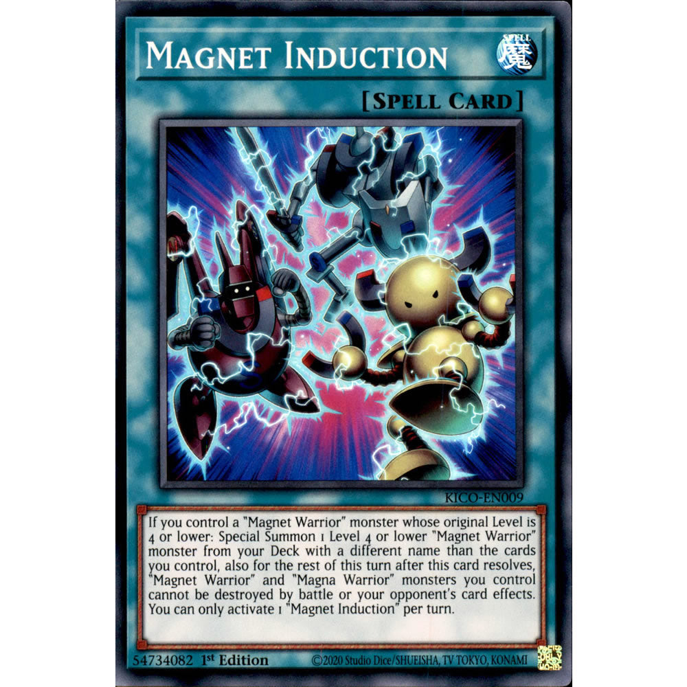 Magnet Induction KICO-EN009 Yu-Gi-Oh! Card from the King's Court Set