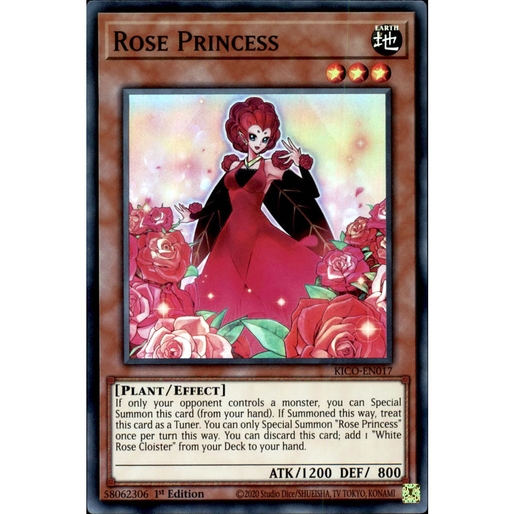 Rose Princess KICO-EN017 Yu-Gi-Oh! Card from the King's Court Set