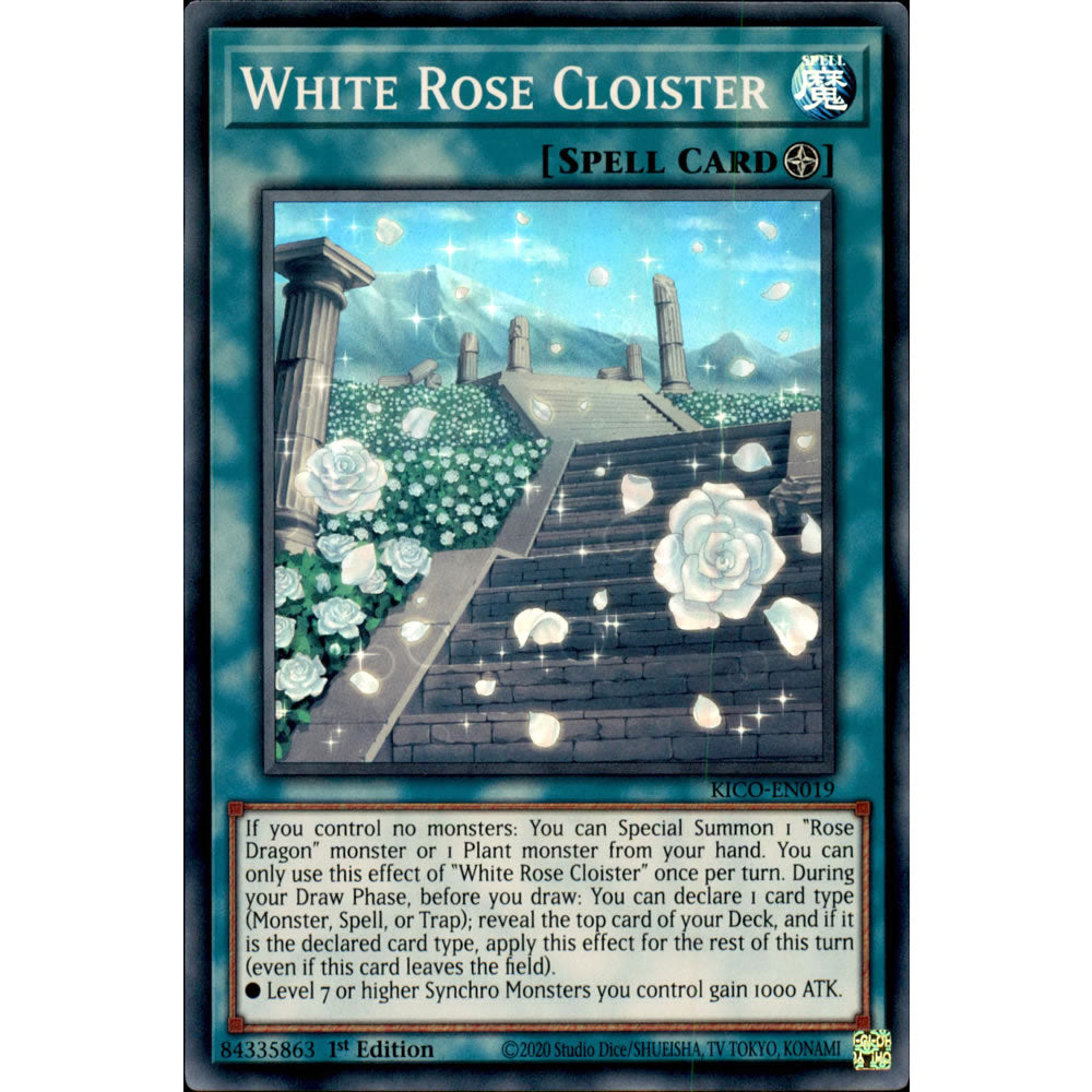 White Rose Cloister KICO-EN019 Yu-Gi-Oh! Card from the King's Court Set