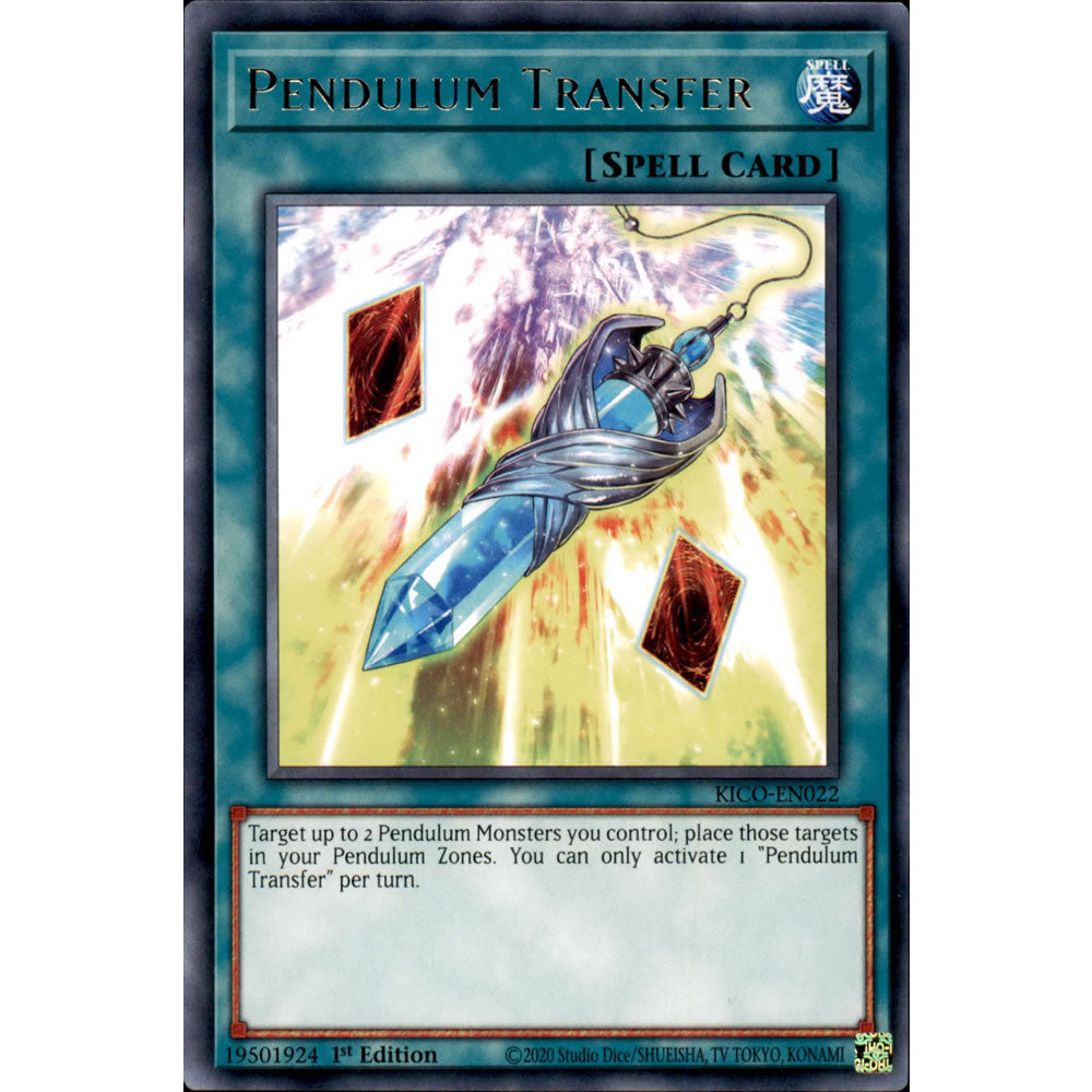 Pendulum Transfer KICO-EN022 Yu-Gi-Oh! Card from the King's Court Set