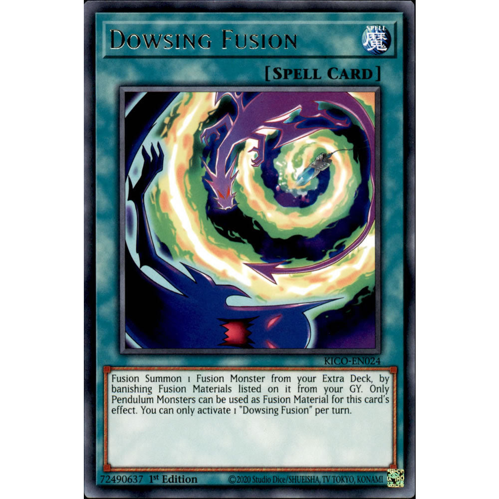 Dowsing Fusion KICO-EN024 Yu-Gi-Oh! Card from the King's Court Set